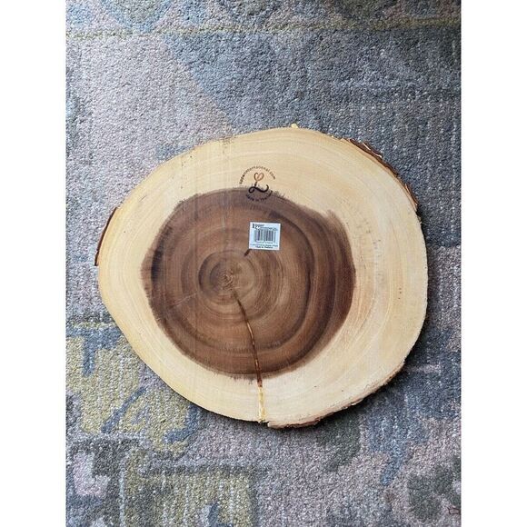 Lipper Wood Tree Stump Center Piece - Picture 1 of 10